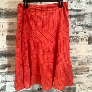 5 for $15 Vintage Eddie Bauer Tiered Cotton Boho Skirt M